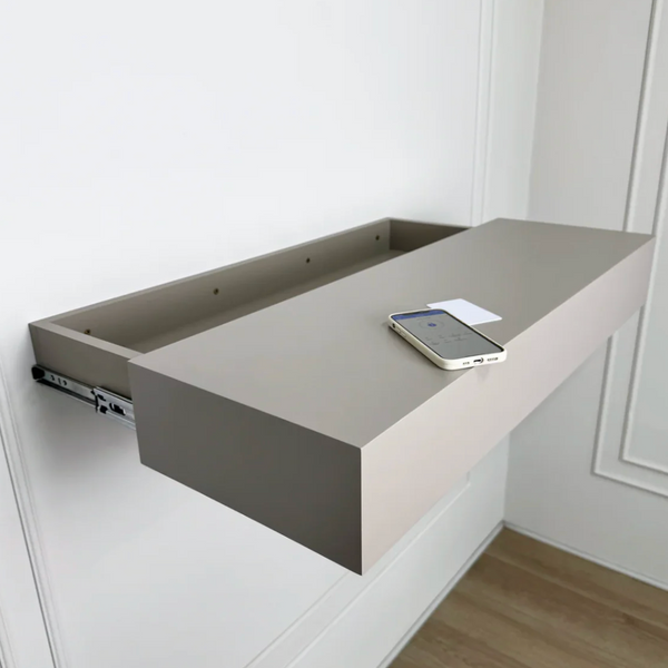 ausziehbares Wandregal